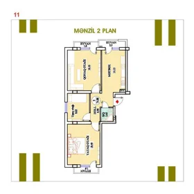 In Baku 75.0 m² apartment is for sale - Изображение 4