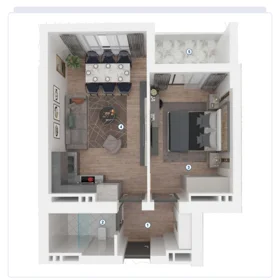 In Baku 64.0 m² apartment is for sale - Image 3