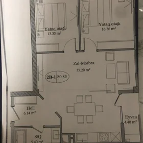 In Baku 81.0 m² apartment is for sale - Image 2