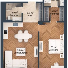 In Sabunçu rayonu 99.0 m² apartment is for sale - Image 4
