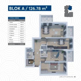 In Baku 126.0 m² apartment is for sale - Image 7