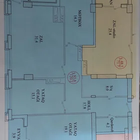 In Baku 125.0 m² apartment is for sale - Image 8