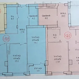 In Baku 125.0 m² apartment is for sale - Image 9