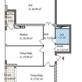 In Baku 148.0 m² apartment is for sale - Image 4