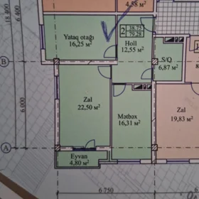 In Baku 80.0 m² apartment is for sale - Image 4