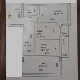 In Baku 109.0 m² apartment is for sale - Image 6