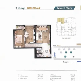 In Baku nan m² apartment is for sale - Image 3