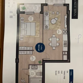 In Baku 50.0 m² apartment is for sale - Image 3