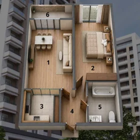 In Baku nan m² apartment is for sale - Image 3