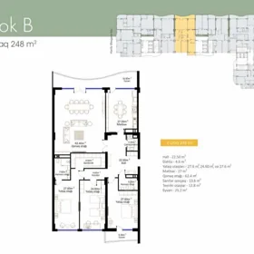 In Baku 248.0 m² apartment is for sale - Image 5