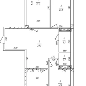 In Baku 126.0 m² apartment is for sale - Image 2