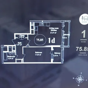 In Baku 76.0 m² apartment is for sale - Image 2