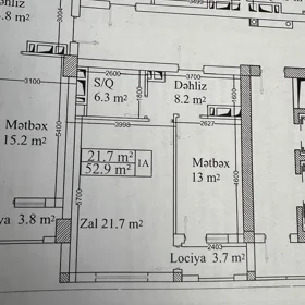 In Binəqədi rayonu 53.0 m² apartment is for sale - Image 4