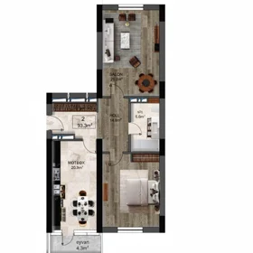 In Xətai rayonu 101.0 m² apartment is for sale - Image 9
