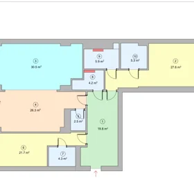In Baku 170.0 m² apartment is for sale - Image 4