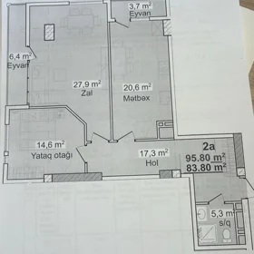 In Baku nan m² apartment is for sale - Image 9