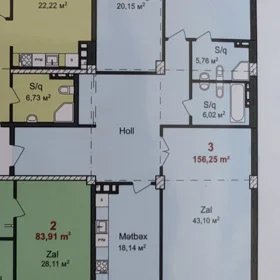 In Baku 156.0 m² apartment is for sale - Image 2