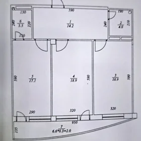 In Baku 84.0 m² apartment is for sale - Image 6