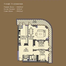 In Xətai rayonu 187.0 m² apartment is for sale - Image 2